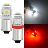 2X CAR Led Festoon Dome Door Lights Ba9s 5Smd 5050 T11 T4W White Red 182 Car Marker Backup Bulb Tail Light Wedge Lamp Waterproof