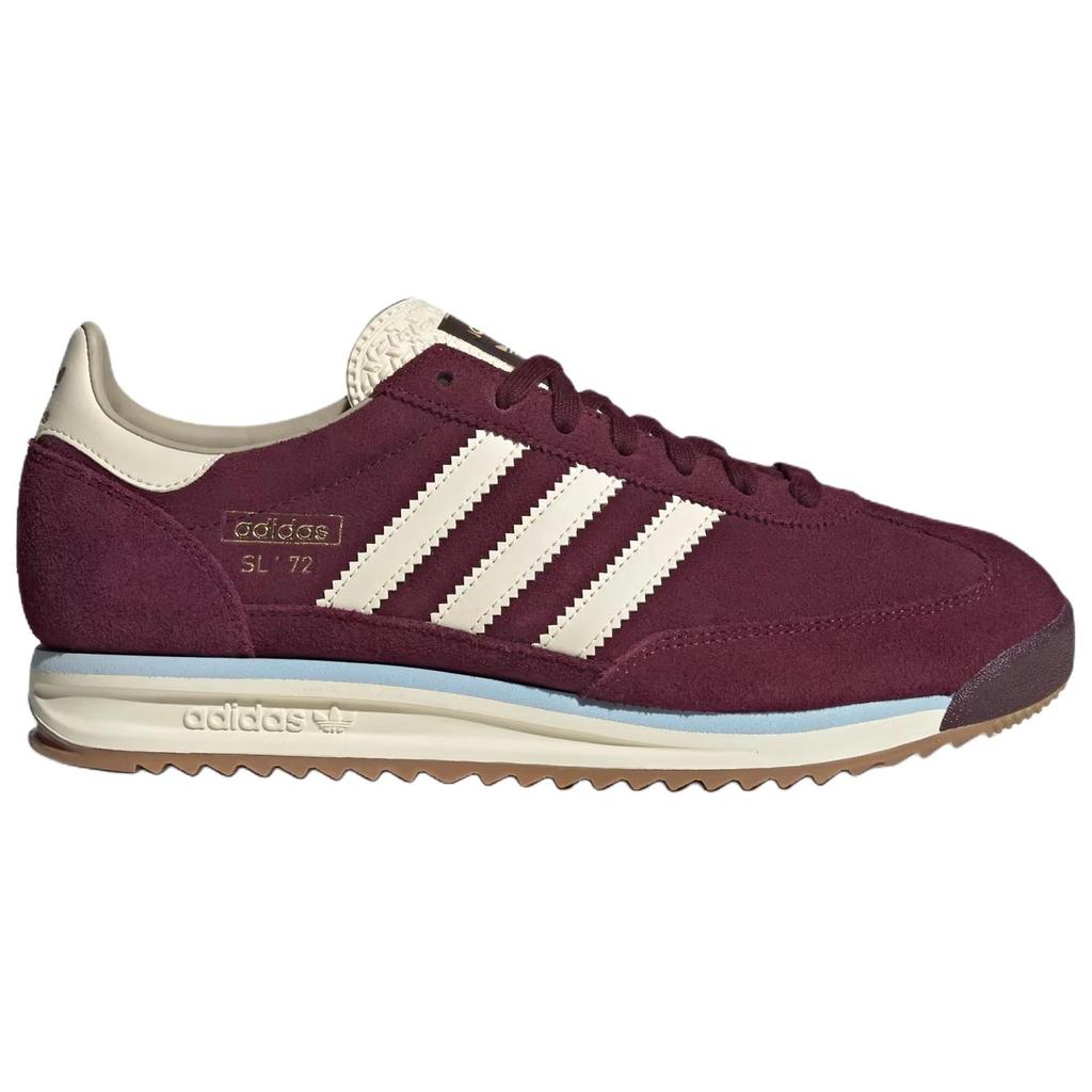 adidas Originals Sl 72 Rs Versátiles Cómodos Estilo de Vida Zapatos Casuales Zapatos de Hombre Rojo KH9672