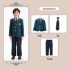 British Style Spring/Autumn Three-Piece Kindergarten & Primary School Uniform Set