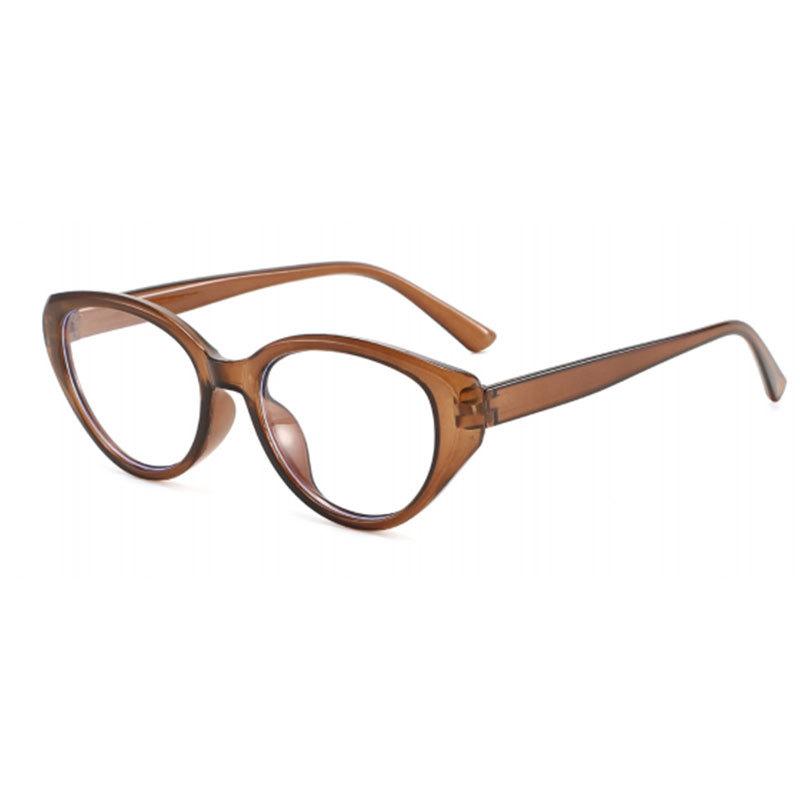 Xiaomi Women Retro Cat Eye Anti Blue Light Reading Glasses +100 To +400 Diopters No Decor Presbyopic Eyewear Office Daily Eyeglasses