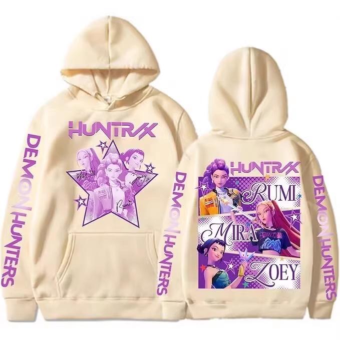 Demon Hunter Team Trendy Autumn/Winter Printed Hoodies for Men & Women