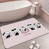 Cute Cartoon Mikko Cat Floor Mat Rectangle Anti-slip Home Soft Badmat Front Door Indoor Outdoor Mat Hotel Decor Mat