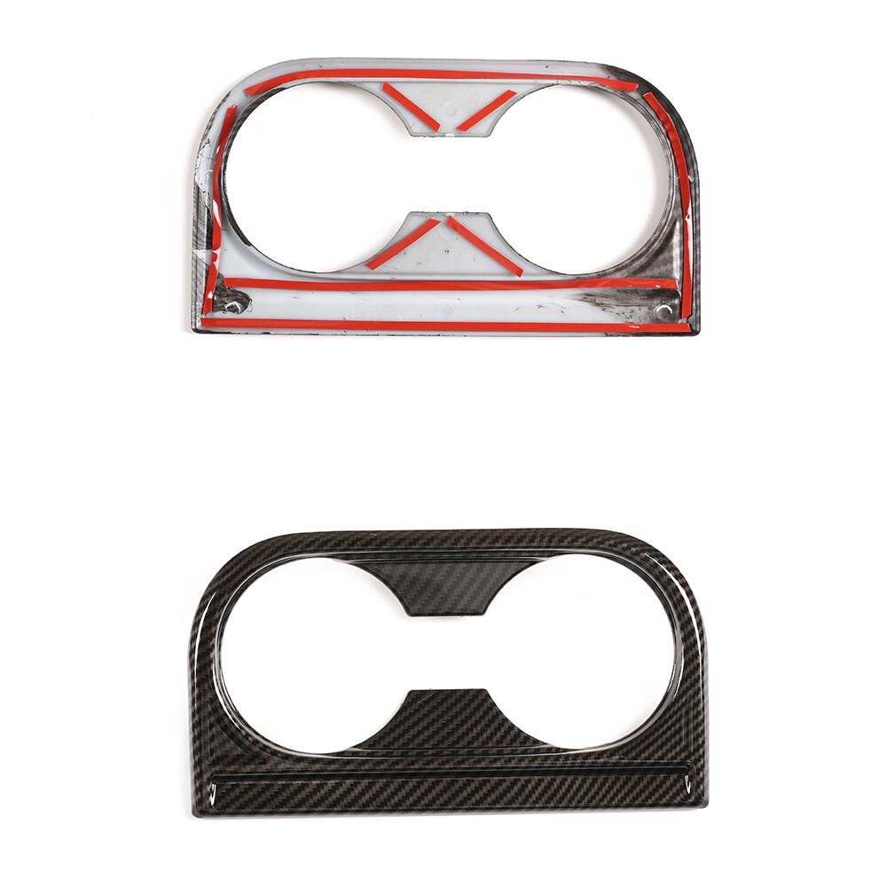Carbon Fiber Printed Interior Gear Shift Panel Trim for Toyota Tundra 2014-