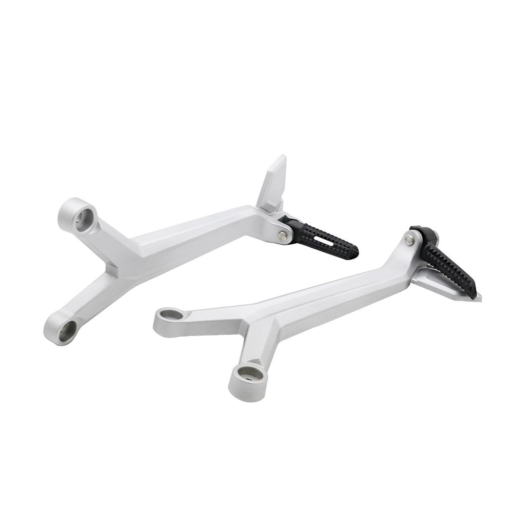For TRIDENT660 Trident 660 2021-2025 Motorcycle Rear Footpegs Kit Foot Rest Bracket Full Set 2021 2022 2023 2024 2025