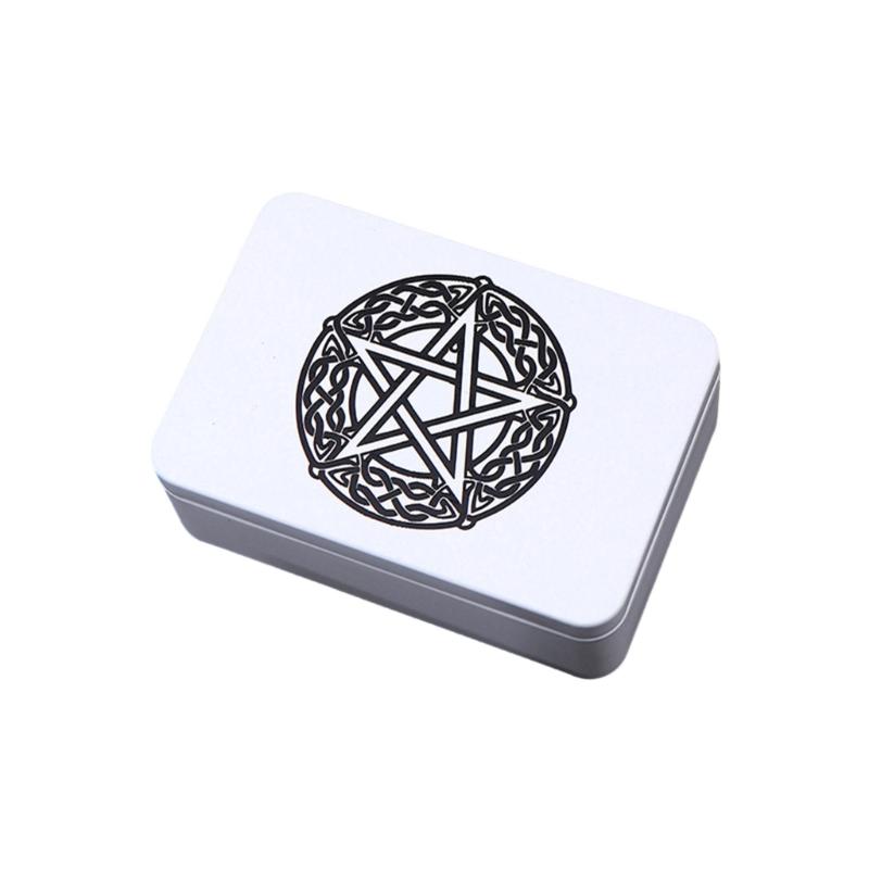 

Metal Game Card Box Playings Tarots Container Storage Case Packing Poker Box Playings Cards Box Empty Candy Storage Case