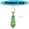 Festive Pre-tied Necktie Nonwoven Fabric Easy Wear Holiday Costume Accessory For Adults Kids