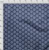 oneOone Cotton Flex Blue Fabric Asian Block Sewing Fabric by The Yard Printed DIY Clothing Sewing Supplies 40 Inch
