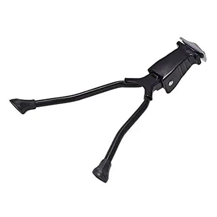 Stainless Steel Foldable Bike Kickstand Double Leg Kickstand Intermediate Stand for Mountain Bikes for Road Bikes чёрный