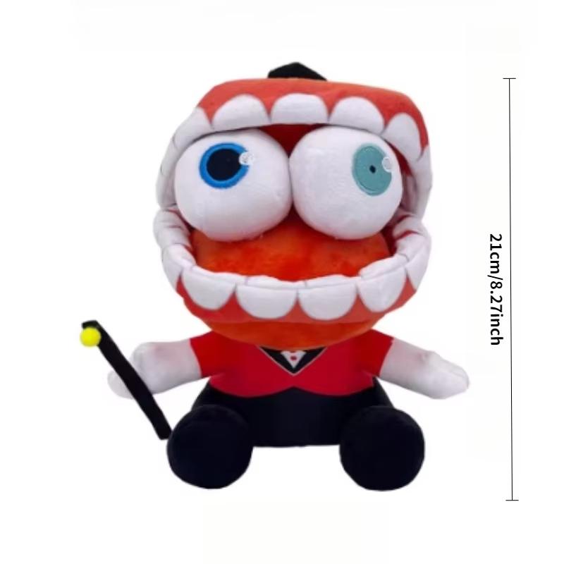 Cartoon Jax Plush Digital Keychains Circus Maid Magical Cute Rabbit Clown Collectible Home Decor Party DIY Pendant Birthday Gift
