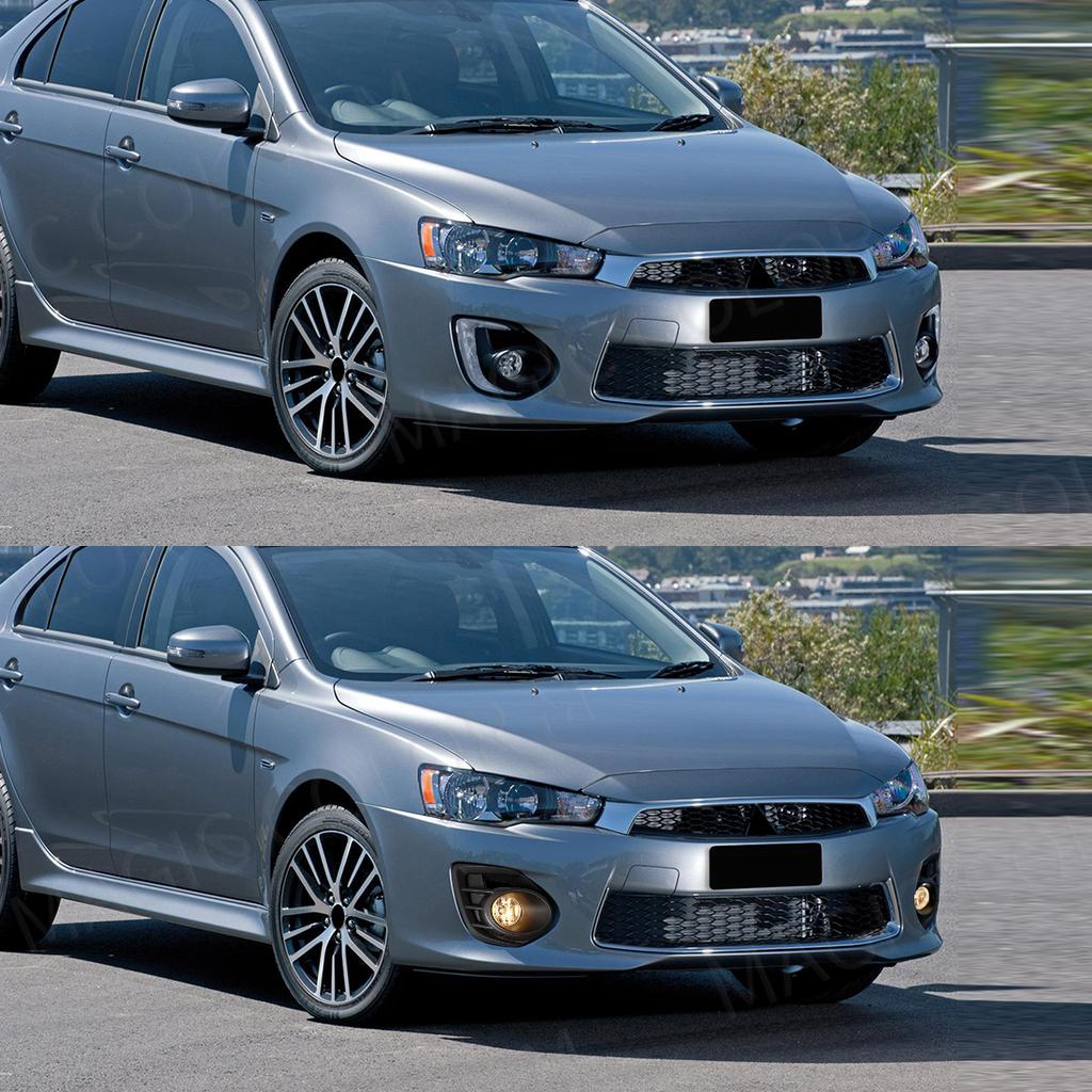 DLAA For Mitsubishi Lancer 2015 2016 2017 Car Fog Lamps Daytime Running Lights DRL Front Bumper Headlights Daylight Covers Wires