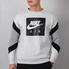 Nike Air Crew Fleece Colorblock Sweatshirt Men Tops Light-Grey 928636-051
