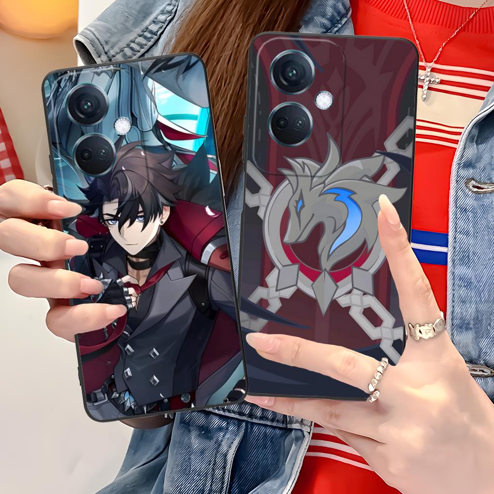 Game GI Wriothesley Matte TPU Mobile Phone Case for OPPO Find X9 X8 X7 X6 X5 X3 X2 Plus s Pro Ultra Lite Colorful Printing Cover
