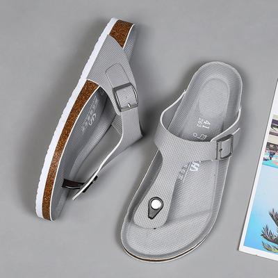 All-Match Ballerinas Strandschuhe Herren Dicke Sohle Herren Kork Luxussandalen Strandurlaub Komfortschuhe Slipper Flip-Flops für Herren
