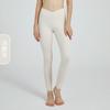 Womens High-Waisted Cross-Back Leggings With Tummy Control Butt Lift Seamless Yoga Pants Gym Running Pilates