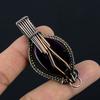 Purple Flash Labradorite Jewelry, 999 Copper Wire Wrapped Pendant Handmade Gemstone Jewelry, Gifts For Wife Brand New Pendant