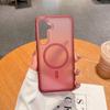 NEWMagnetic Skin-feeling Translucent Anti-fall Matte Phone Case with Independent Buttons for Samsung S24 Plus