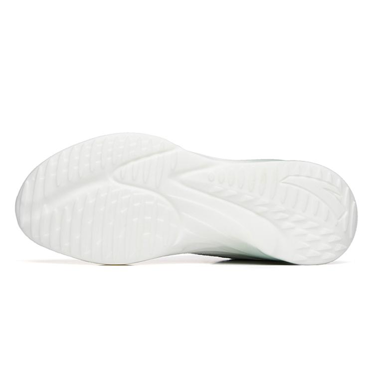 New Anta Running Collection Cushioning Breathable Abrasion Resistant Slip Resistant Low Top Running Shoes Men's White Blue 912235529-4