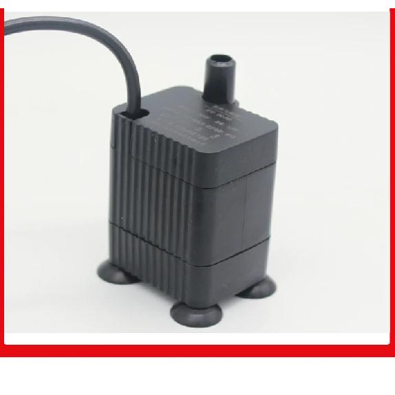 USB Bottom Suction Pump 5V 2.5W for Pet Water Dispenser Landscaping Circulating Fish Tank Landscape Decoration Small 1Pc