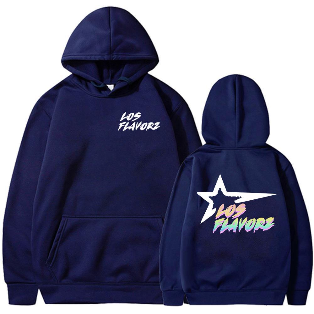 Rapper Dei V LOS FLAVORZ 2025 Neues Album Hoodies Herren Damen Kleidung Mode Hip Hop Langarm Sweatshirts Übergroße Pullover