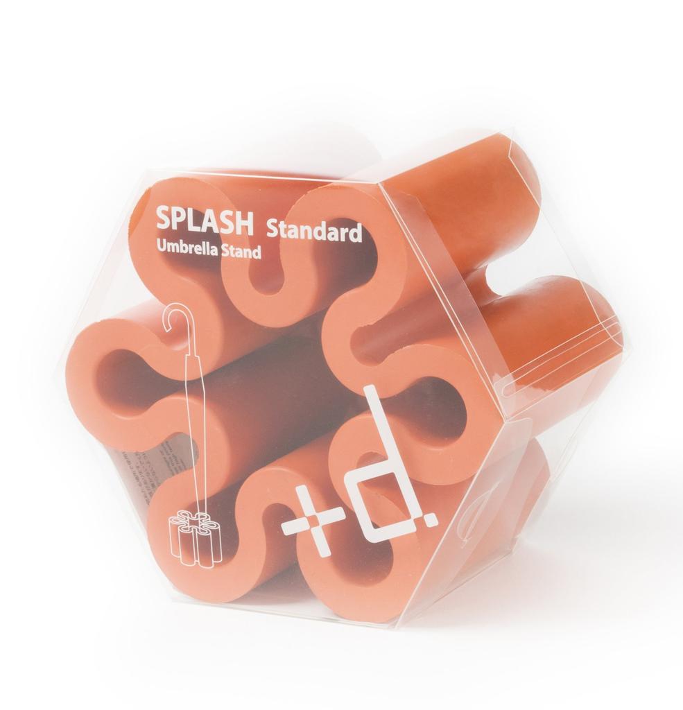 H Concept +d Umbrella Stand Splash Standard Orange D-011-OR
