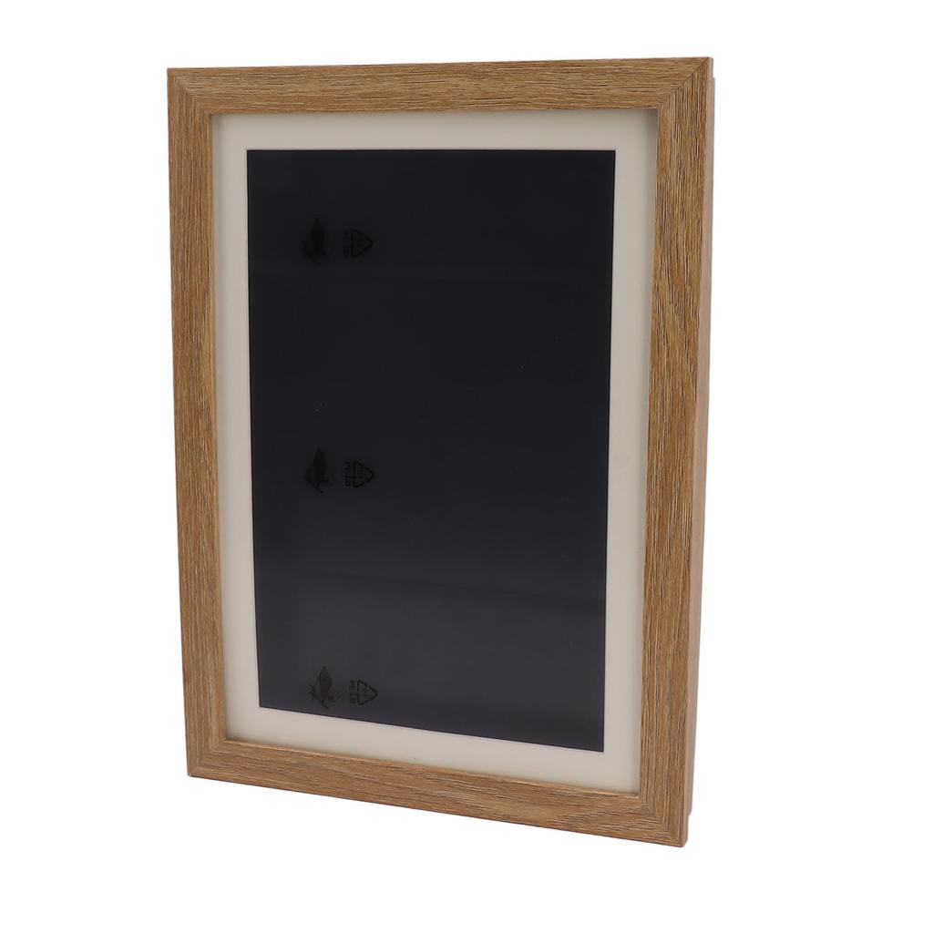Kids Art Frame Density Board PS Magnetic Front Opening Changeable Artwork Display Frame Holds 50PCS Pictures for Crafts