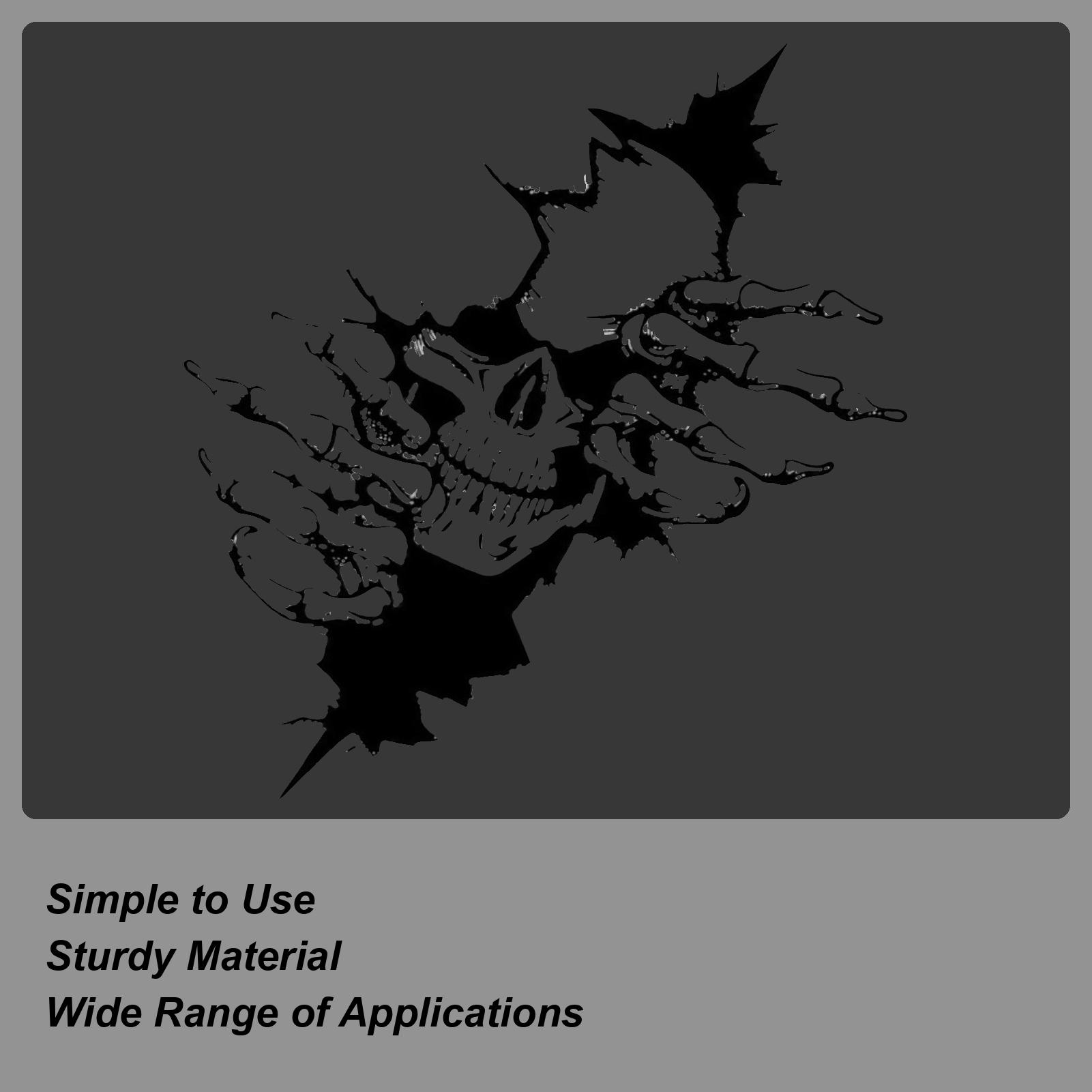 

Skull Car Window Stickers Halloween Scary Decals Decoration SUV Decals For Car Truck SUV Motorcycle Vehicles Window Exterior China Mainland