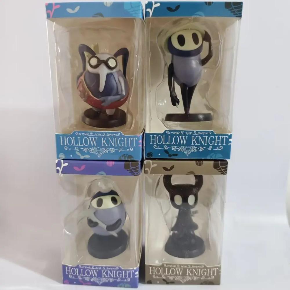 Q Verze Hollow Knight Silk Song Rytíř Vosa Larva Zote Quirrel Stín Cornifer Myla PVC Figurky Model Panenka Hračka Sběratelská Figurka Dárek