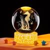 Veilleuse Boule de Cristal Hippocampe Coloré - Cadeau Parfait pour les Anniversaires d'Amis