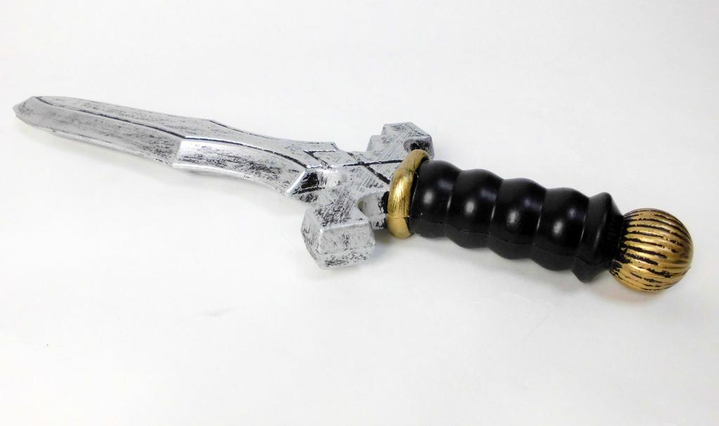 Dagger, Chakra Sword, Short Sword, Excalibur, Pirate, Robber, Ninja, Western Sword, Dagger, 2-Piece Set, Weapon, 33cm, Cosplay Prop, Photography, Toga