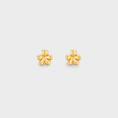 [925 Silver] PRIMAVERA MINI GOLD EARRING