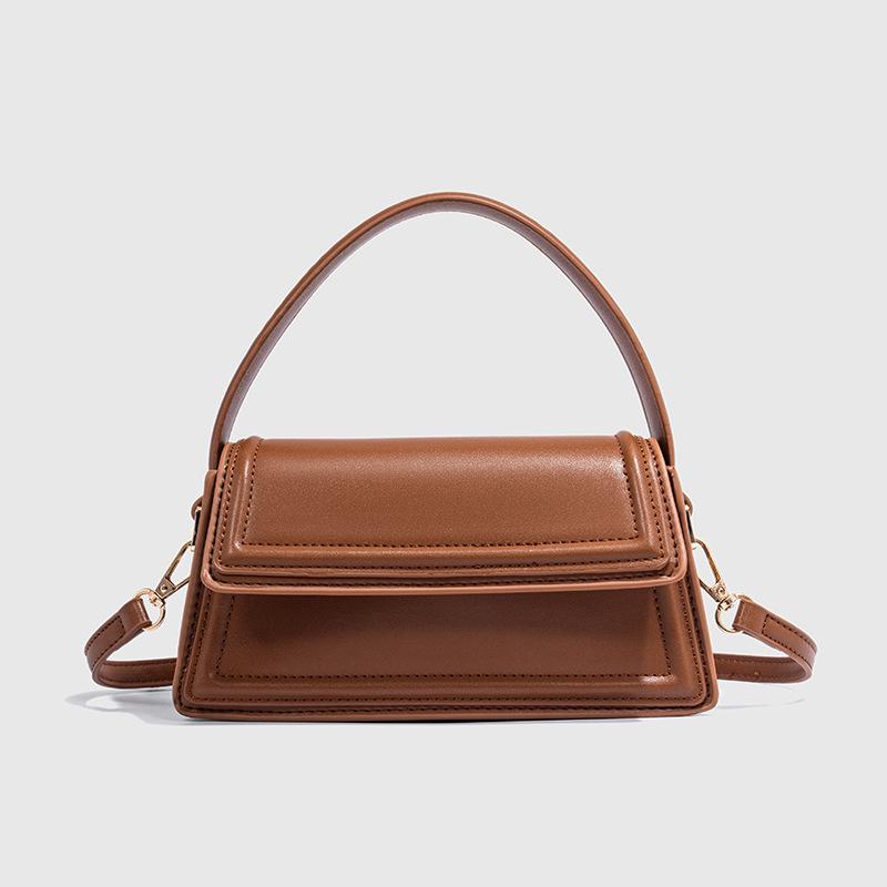 Z Women's 2024 Fashion Mini Trapezoidal Handbag: City Leisure Messenger & Shoulder Bag