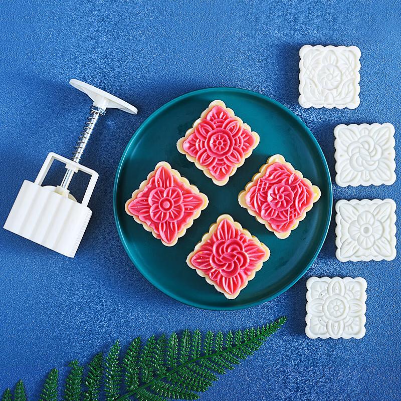 

Deouxingguang 100g Square Taoshan Skin Mooncake Mold
