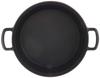 Iwachu Family Stew Pan Black Inner IH Nanbu Ironware 21639 23, Baked, Diameter 23.5cm, Compatible,