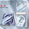 Samsung Z Flip 8 Case: Transparent, Magnetic, Wireless Charging, Soft Airbag Design, Solid Color.