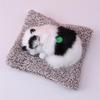 Simulated Kitten Meow Bamboo Charcoal Deodorizing Plush Cushion for Car & Home Decoration