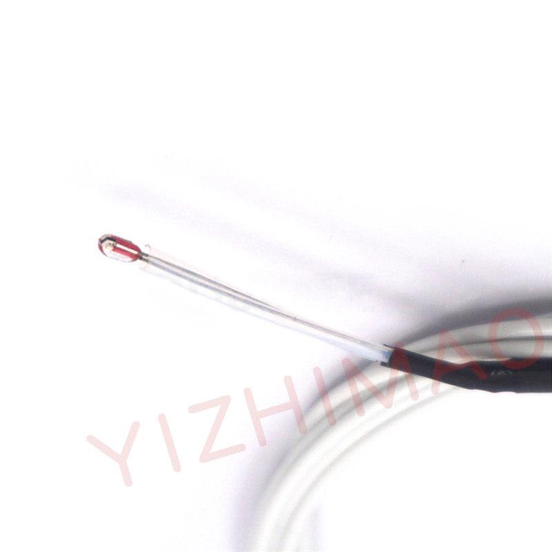 NTC Glass-Sealed Thermistor Sensor for 3D Printers - 100K, 1%, 3950, Up to 200°C