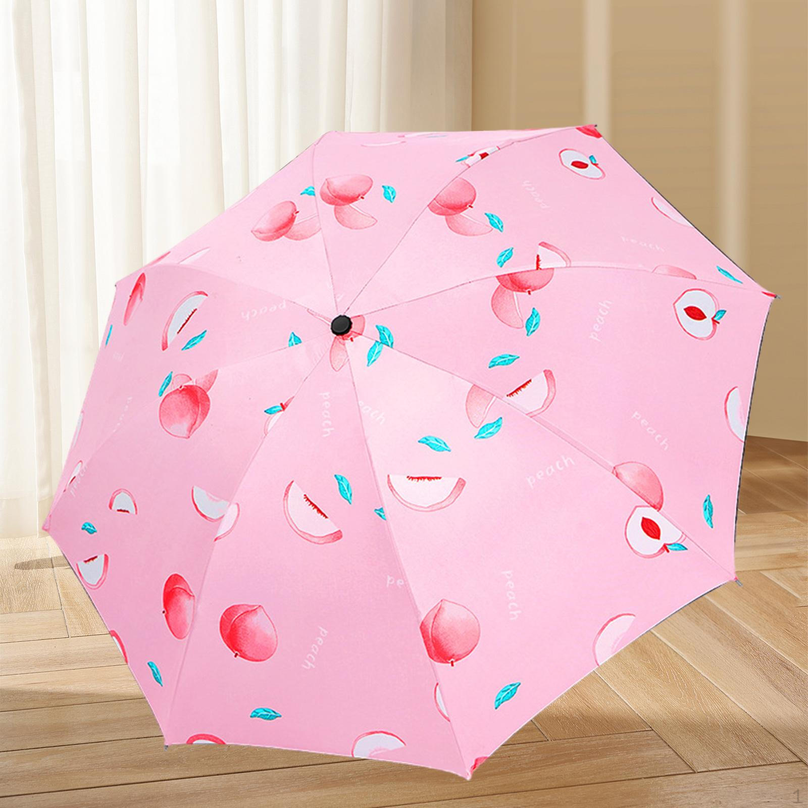 

Компактный складной зонт для приключений на природе персиковый