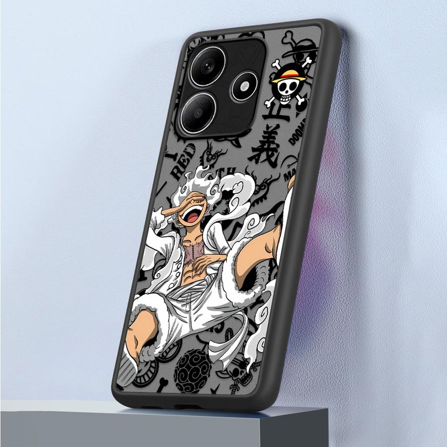 Funda Back Phone Cover Case for Xiaomi Redmi Note 14 14C A4 13 Pro Plus 9S 13C 10 11 12 One Pieces Anime