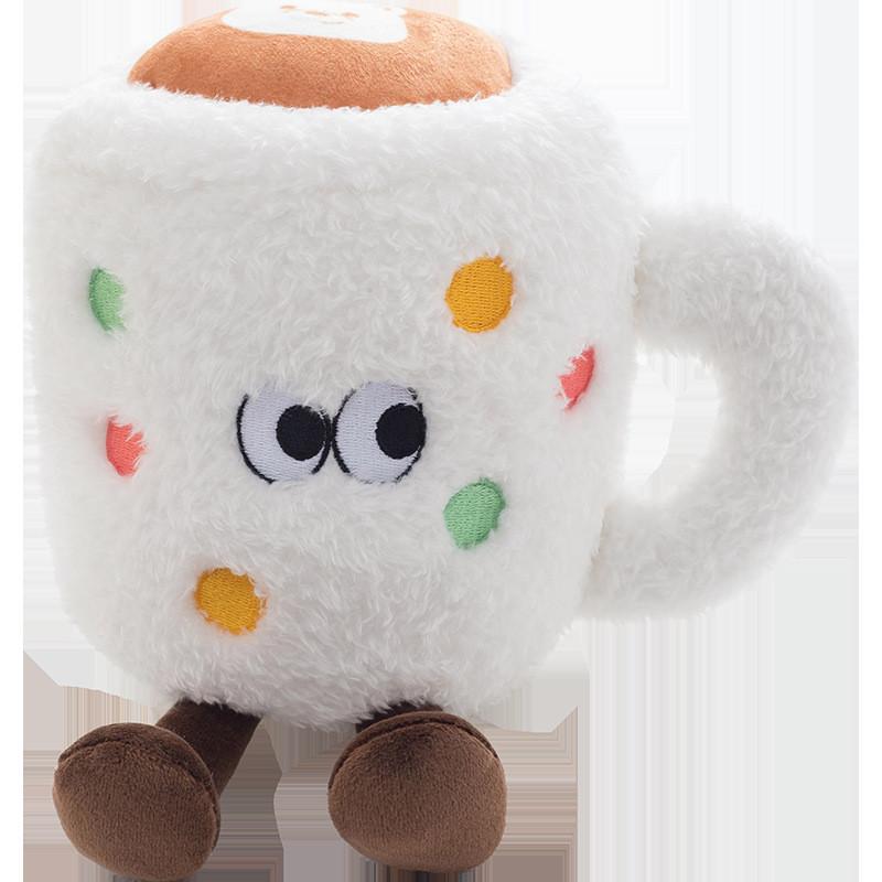 Coffee Plush Cup Toy Cartoon Pineapple Bun Doll Room Decoration Gift Holiday