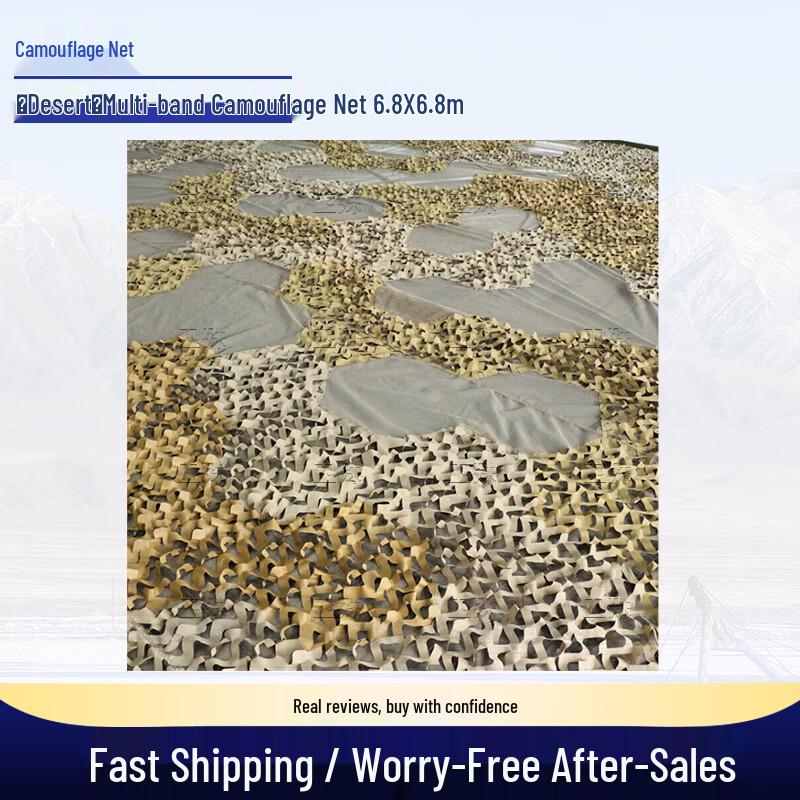 Multi-Spectral Anti-Radar Infrared Camouflage Net