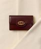 Athe Vanessabruno Burgundy Bottalato Leather Business Card Holder Aaho5F351D3