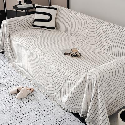 Neuer Plüsch-Sofabezugstoff Französisch Fortgeschritten Herbst und Winter Sofakissenbezug All-Inclusive Sofahandtuch