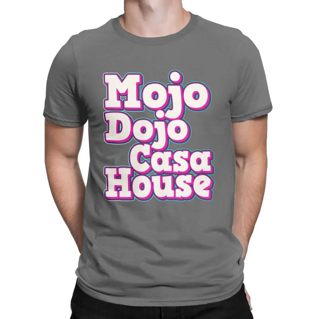 Men's Mojo Dojo Casa House Kenough T Shirts Pure Cotton Clothing Vintage Short Sleeve Crew Neck Tee Shirt Summer T-Shirts