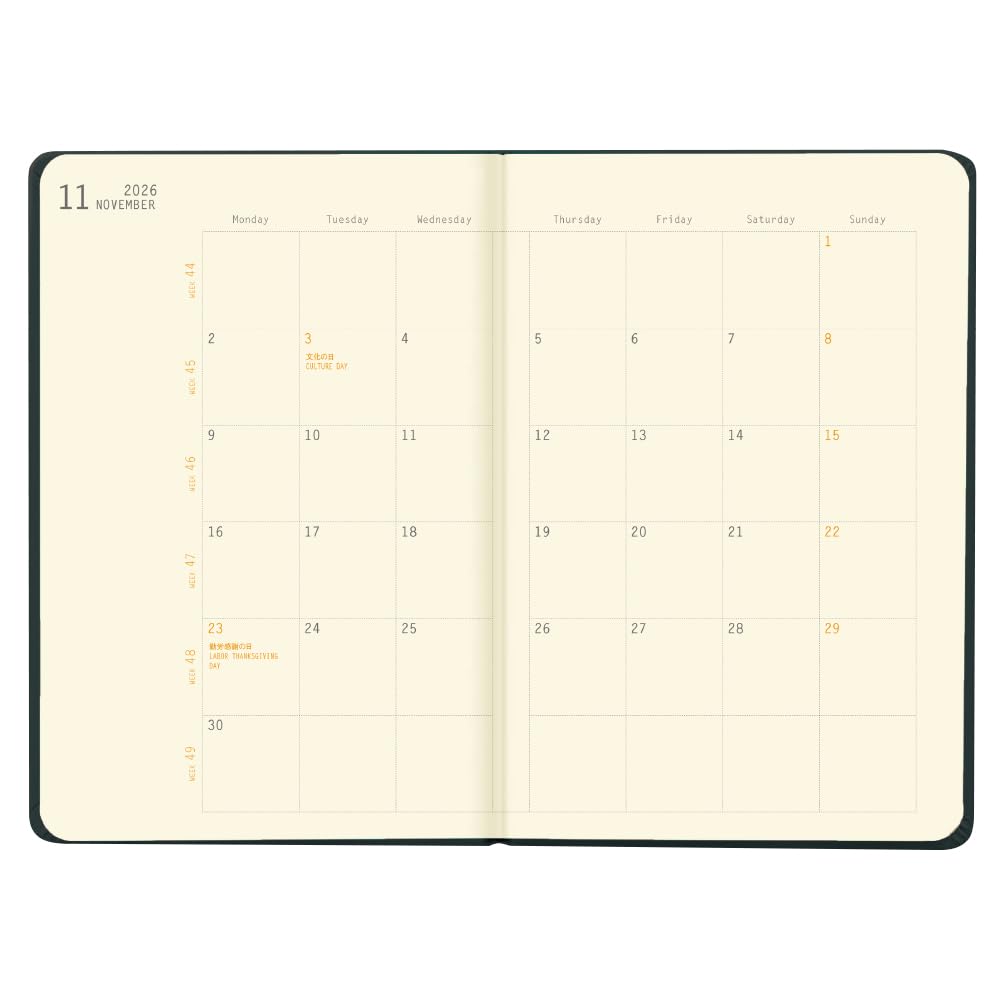 New Rhodia January Planner Weekly Vertical Web Planner Weekly Rhodia cf117293 Color [Starting 2026] Diary, A5, Type, Vertical, Aubergine,
