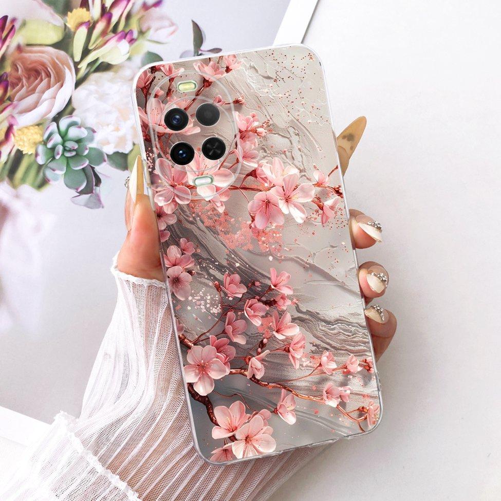 Transparent Case For Huawei Nova 15 Cover Cute Cat Fashion Butterfly Luxury Painted Casing For Huawei Nova15 PSN-AL00