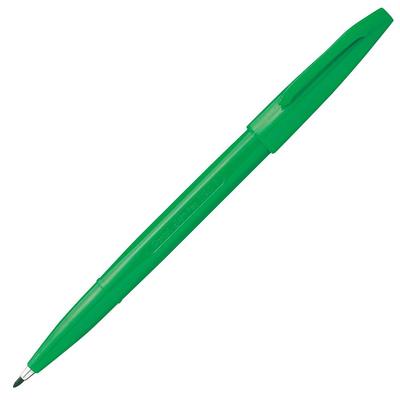 PENTEL Sign Pen Set of 10 Water-Based S520-DD Green,