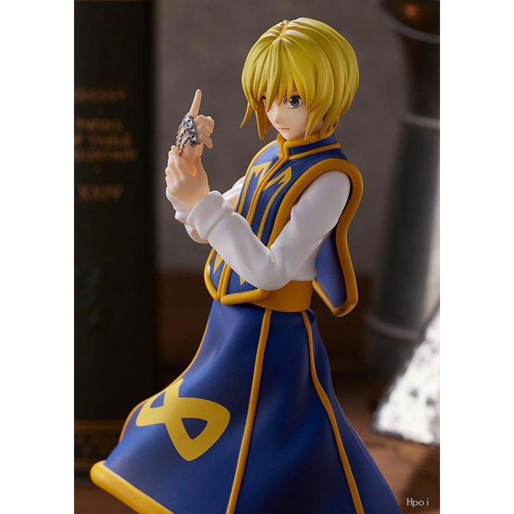 17CM Anime HUNTER×HUNTER Kurapika Pop Up Parade Model Toy Gift Collection Standing Model Desktop Ornament Aciton Figure PVC