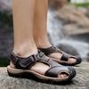 Men's Sandals Summer Breathable Outdoor Casual Shoes Baotou Beach Shoes Thick Bottom Non-slip Men's Shoes