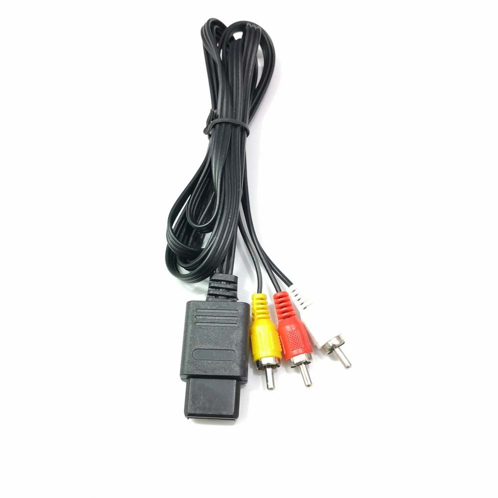 Accessory Gamecube Console TV Lead AV Cable To RCA Video Cord Audio Video Stereo Cable Audio Cable