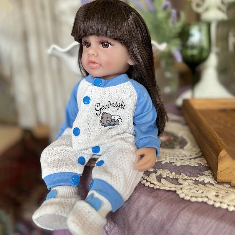 30cm Korean Style Dreamy Ballet Reborn Baby Doll - Play House Toy for Girls